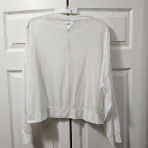 alo yoga Top oversize mesh top, crop top